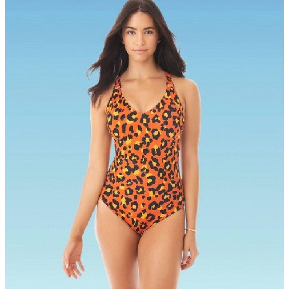 Beach Betty Women's Slimming One Piece L